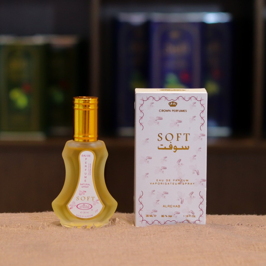 Al Rehab Perfume 35ml Spray Soft Crown Perfumes Parfum Al Rehab