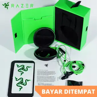 Earphone Gaming Razer Hammerhead Pro V2 Original Equipment Manufacturer With Microphone In Ear Lazada Indonesia