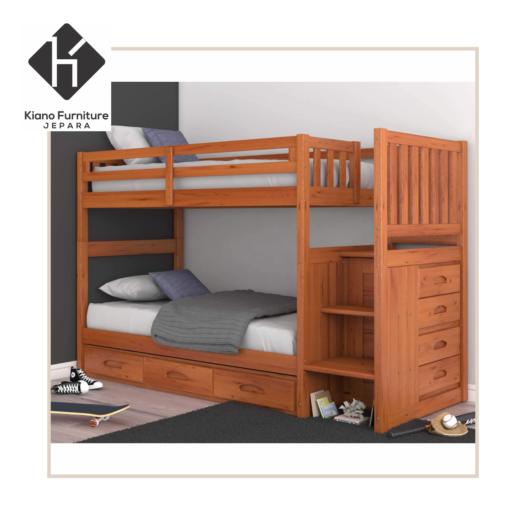 Divan | Dipan Ranjang Tempat Tidur Anak | Divan Tingkat Laci | Divan ...
