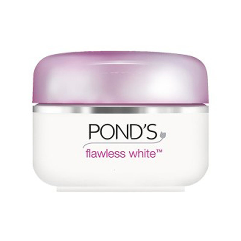 ponds pelembab wajah flawless white spf 18 day cream