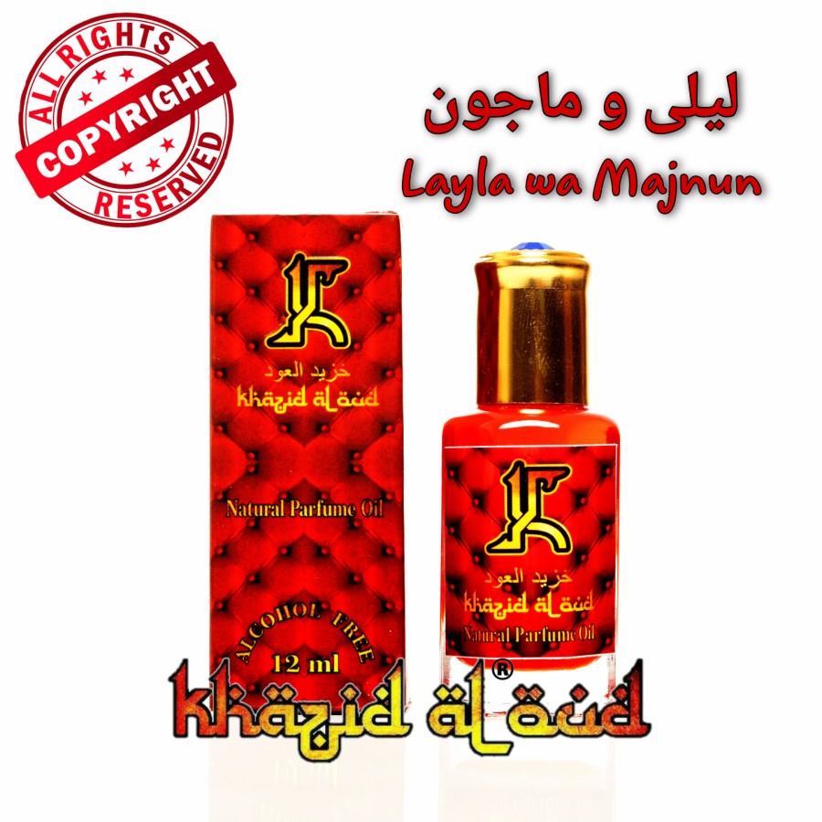 Khazid Al Oud Parfum Layla wa Majun Original Aroma Cinta Sejati