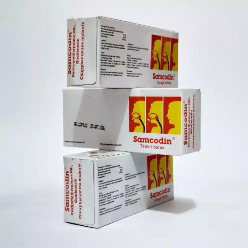 samcodin obat batuk 1 box | Lazada Indonesia