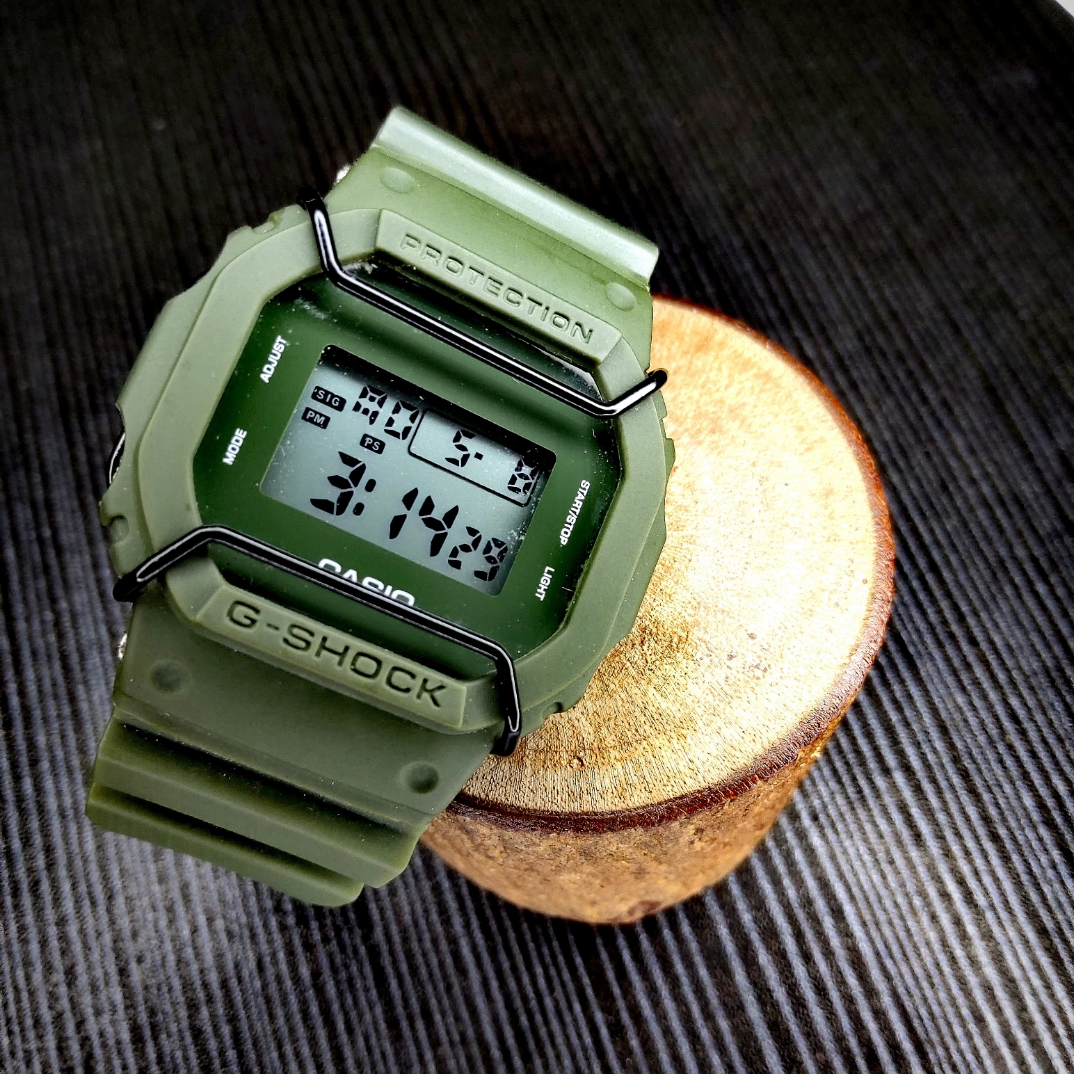 Jam Tangan CASIO G-Shock DW-5600BB Olive Green Lazada Lazada - Main Image