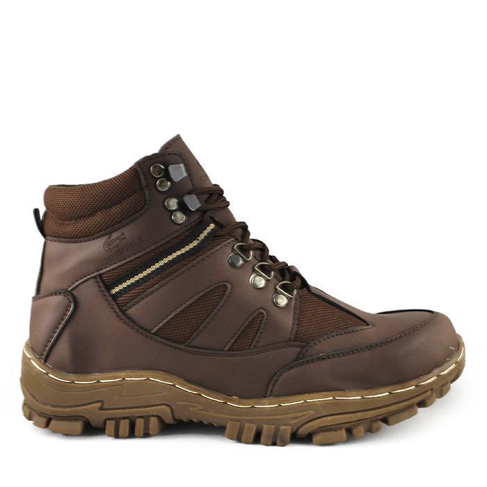Sepatu Pria Boots Crocodile Armour Safety Hiking Kerja Proyek Lapangan Outdoor