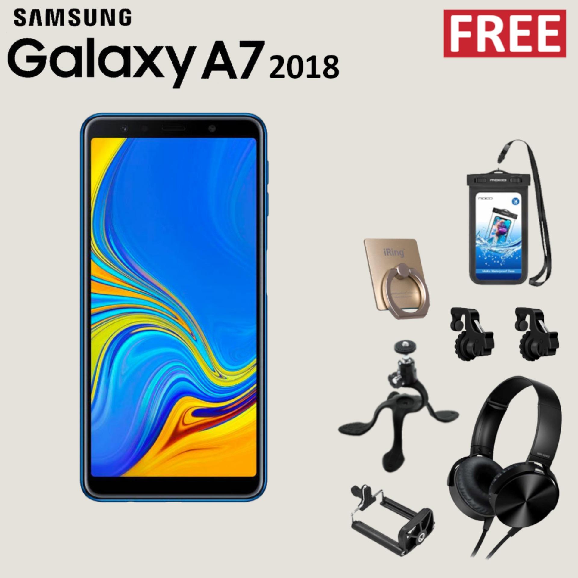 List Harga Samsung Galaxy 2018 Terbaru Agustus 2019 22 Samsung Galaxy A7 2018 4GB/64GB + Free Special Gift Garansi Resmi