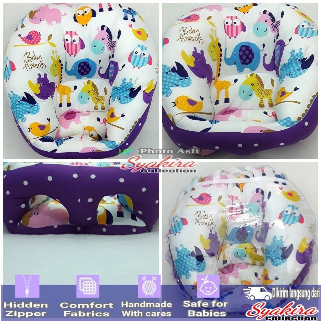 syakira sofa bayi untuk bayi belajar duduk motif dino time