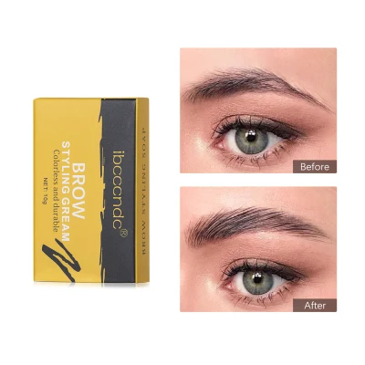 Leach 【Ready stock】 3D Brows Makeup Balm Styling Brows Soap Kit Lasting Eyebrow Setting Gel Waterproof Eyebrow Cosmetics