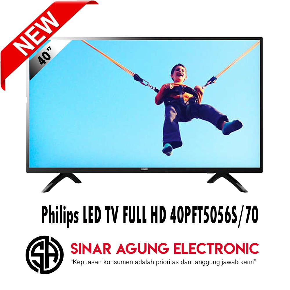 Philips LED TV FULL HD 40PFT5056S/70 Free PACKING KAYU 100% ORI