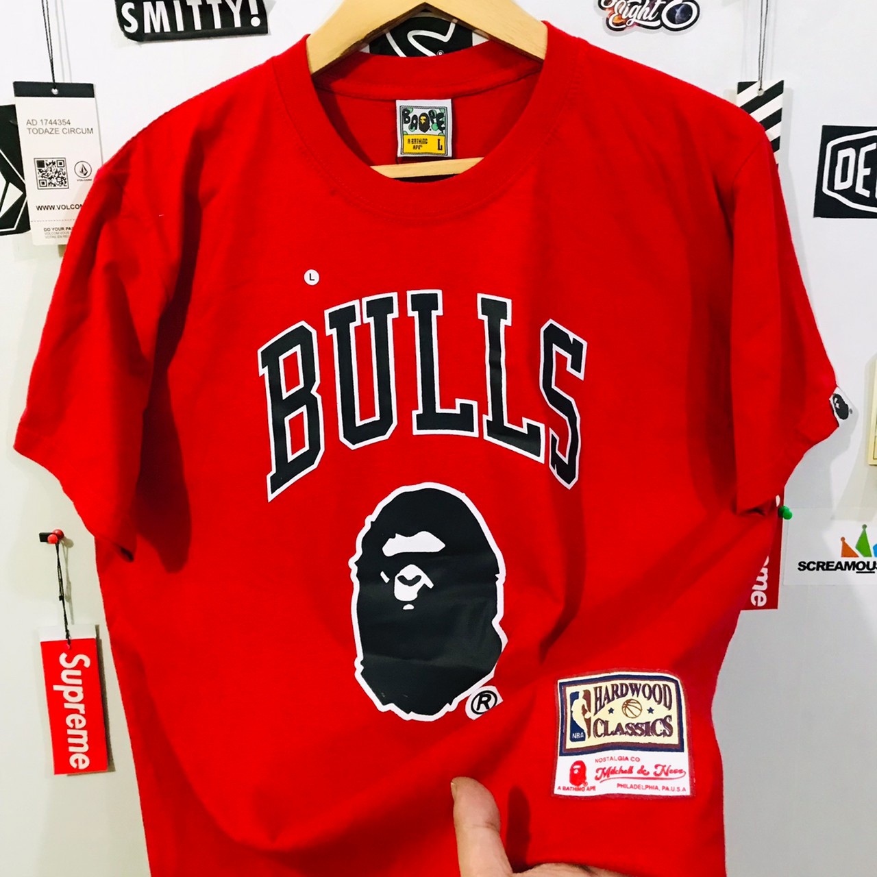 bape bulls shirt