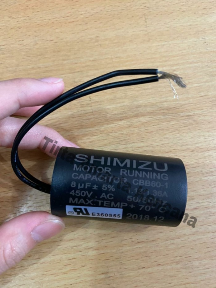 Ready Kapasitor Pompa Air Shimizu 8uf Kapasitor Shimizu 8 Uf Berkualitas Lazada Indonesia