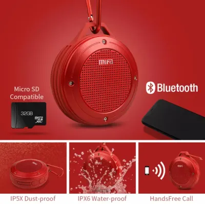 Mifa F10 Xiaomi Portable Bluetooth Speaker IP56 Super Bass Enhanced 3D
