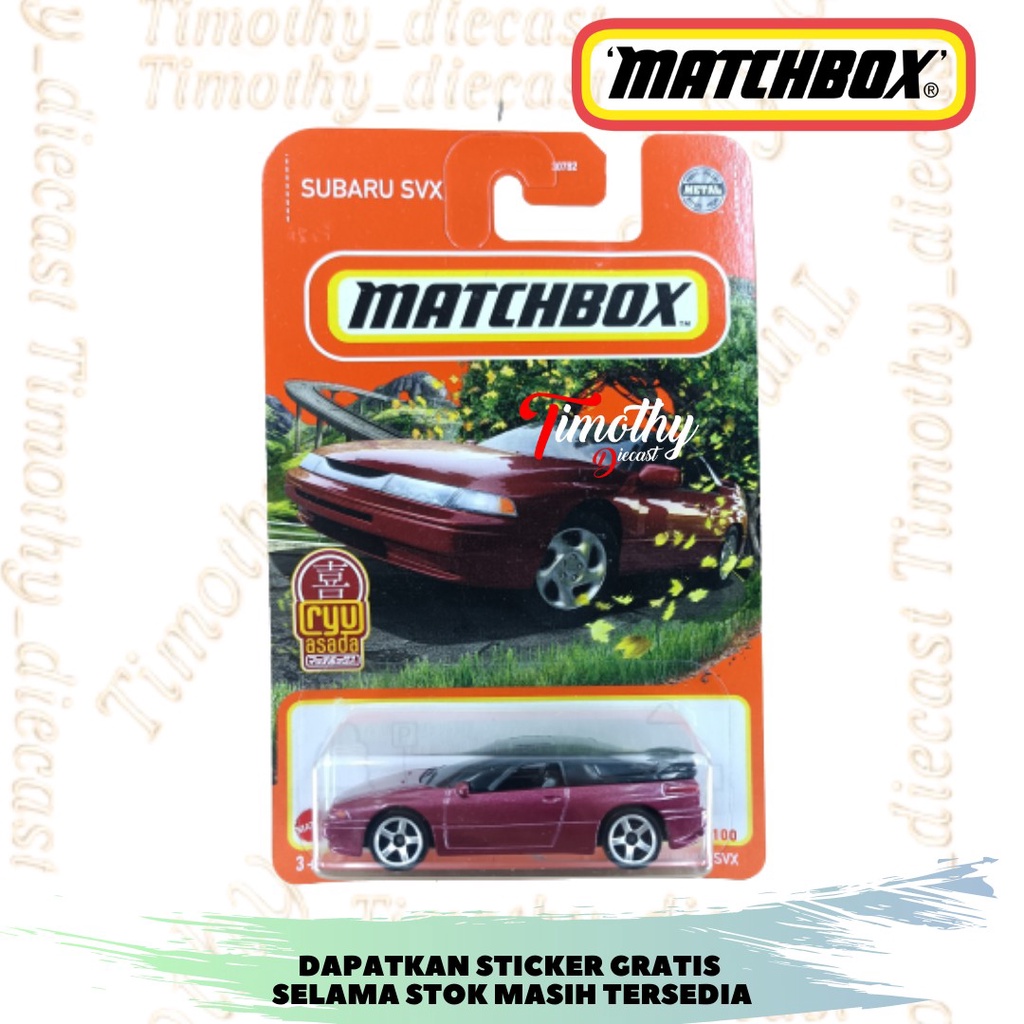 matchbox subaru svx