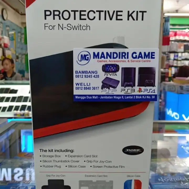 nintendo switch protective kit