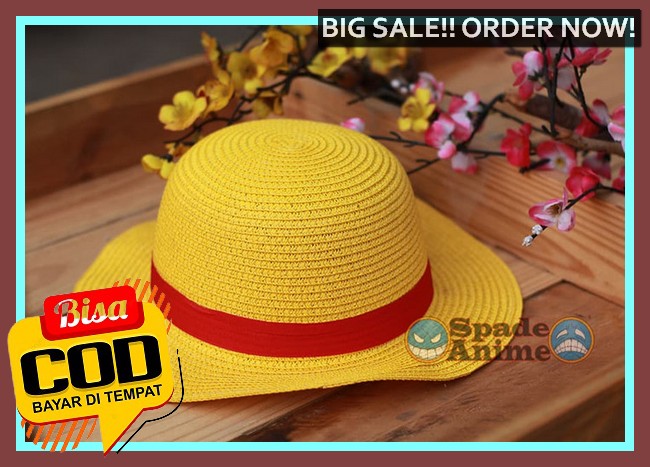 Jual Topi Jerami Luffy One Piece 