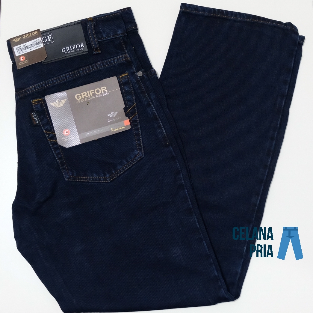 Celana Jeans / Soft Jeans / Jeans Pria Regular Fit - Bisa COD | Lazada  Indonesia