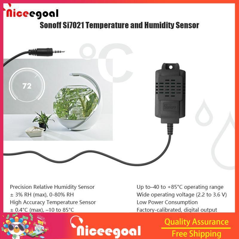 Niceegoal SI7021 Suhu Tahan Lama Smart Sensor Aplikasi Akurasi Tinggi Pengendali Jarak Jauh Produk Baru Beberapa Diskon