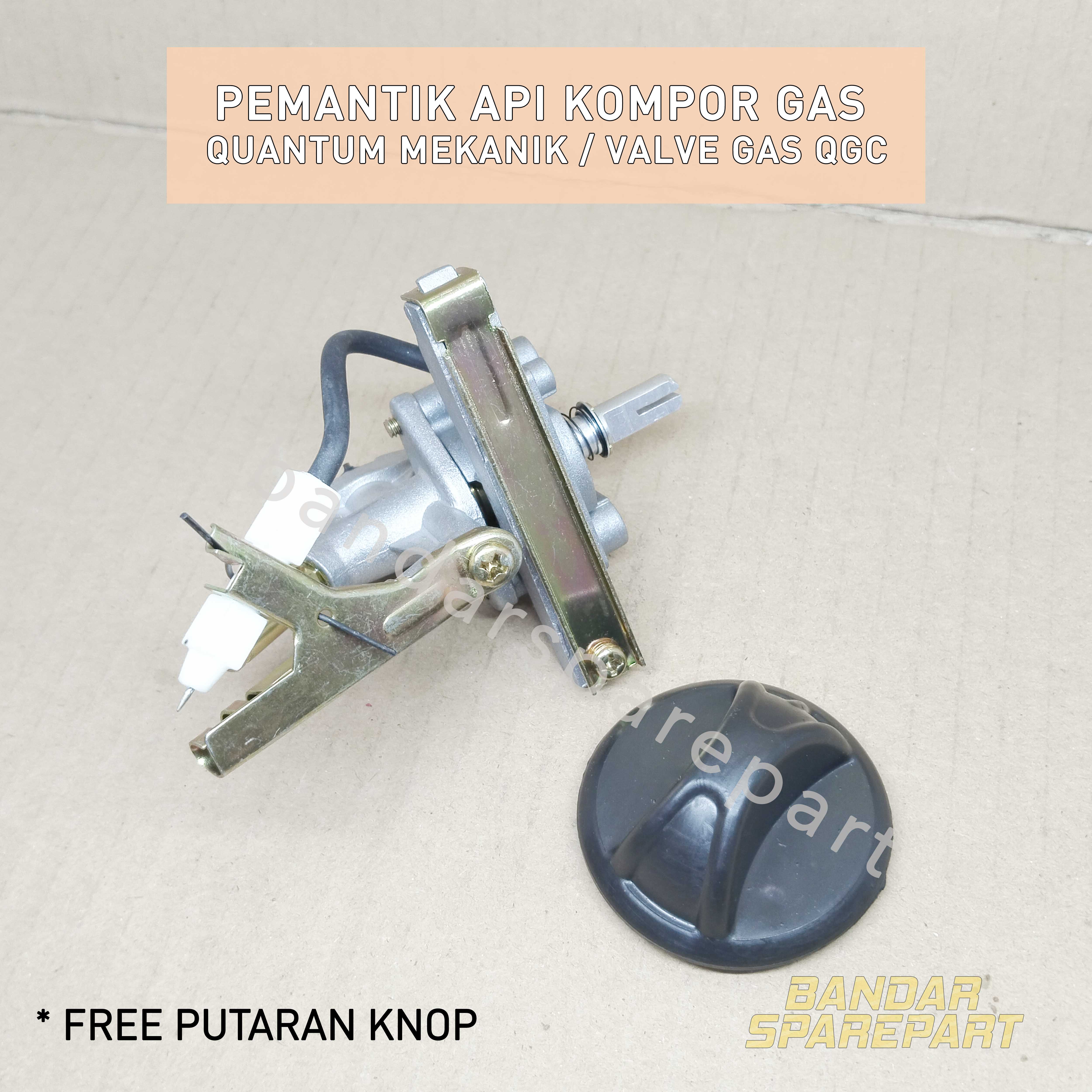 Pemantik Api Kompor Gas Quantum Mekanik / Valve Gas Tipe QGC | Lazada ...