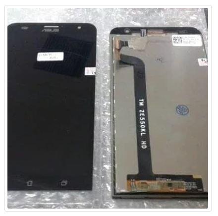 Asus Zenfone 2 Laser 5.5 ZE550KL LCD 1Set 1 Set Original Black Hitam