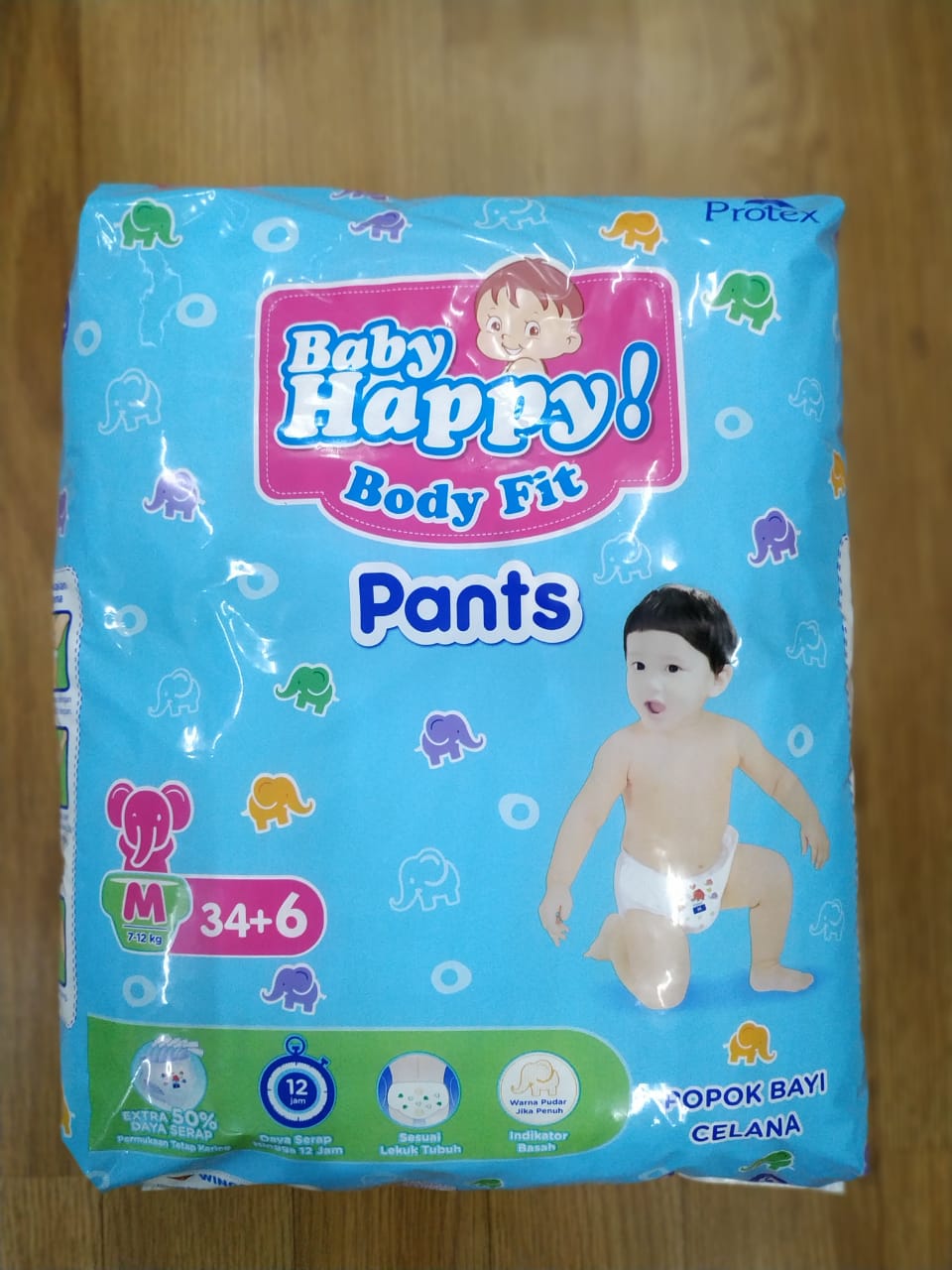 Pampers Baby Happy M 34+6 | Lazada Indonesia