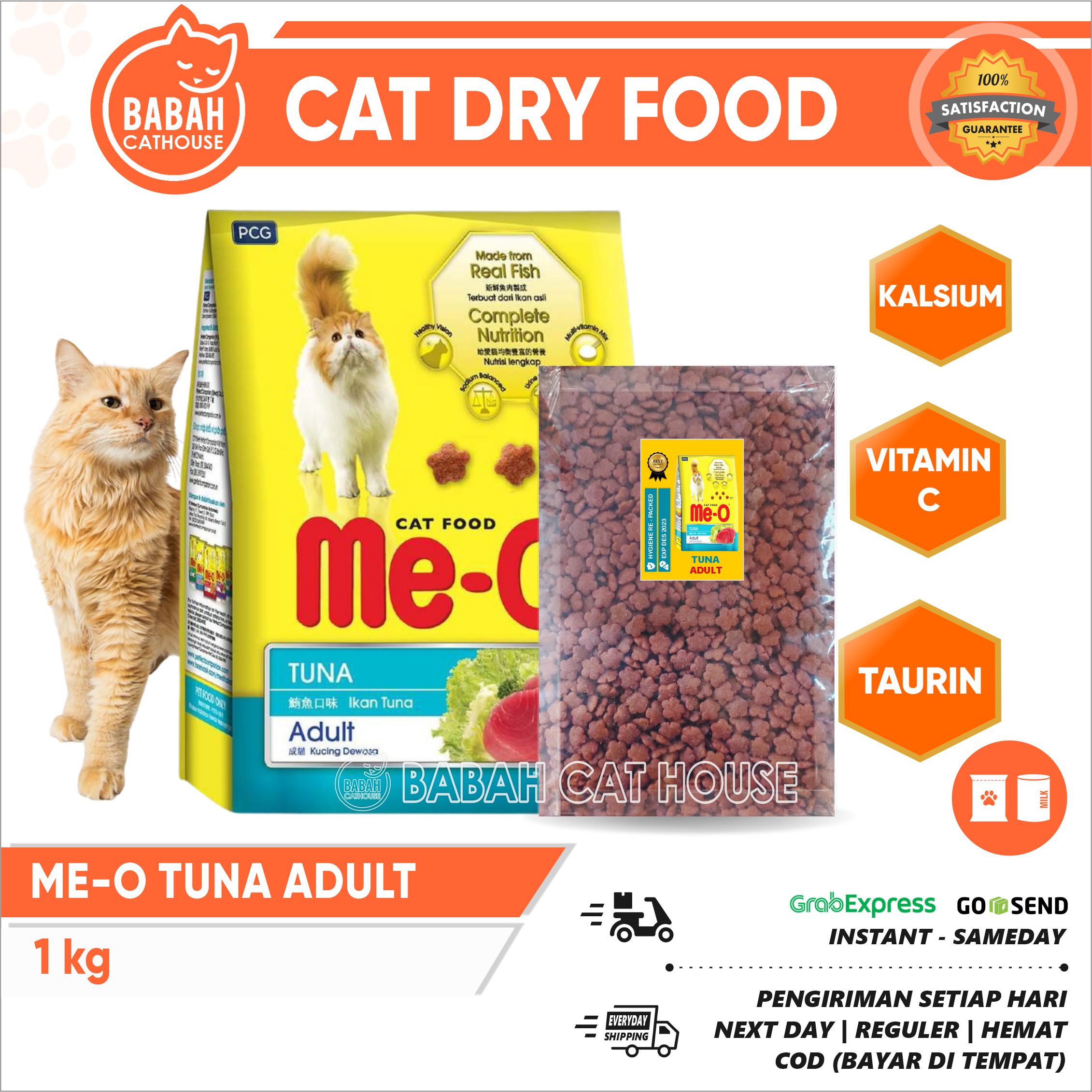 Meo dry hot sale food