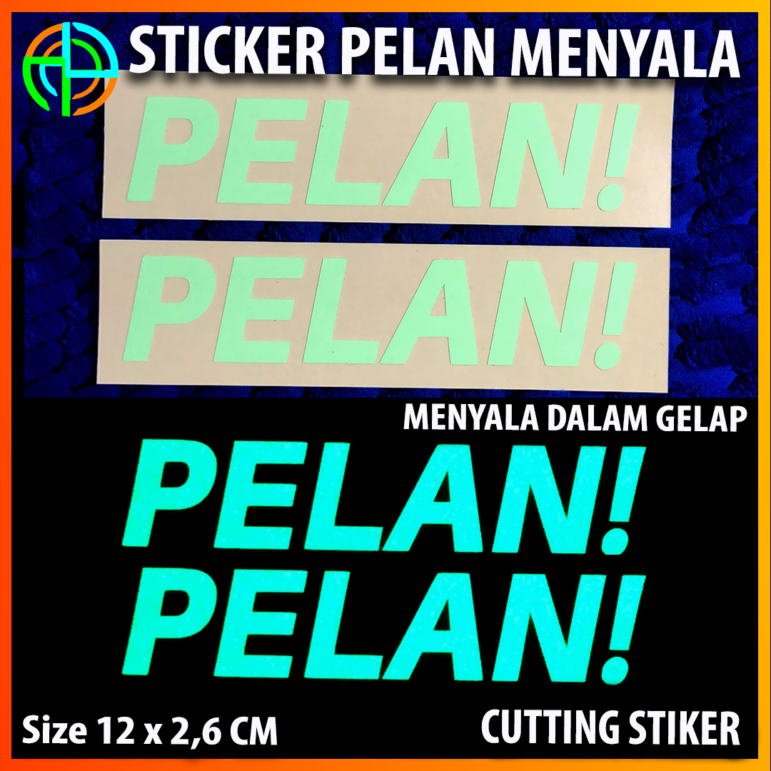 Isi Cutting Sticker Menyala Pelan Stiker Viral Murah Setiker Motor X Cm Bisa Menyala