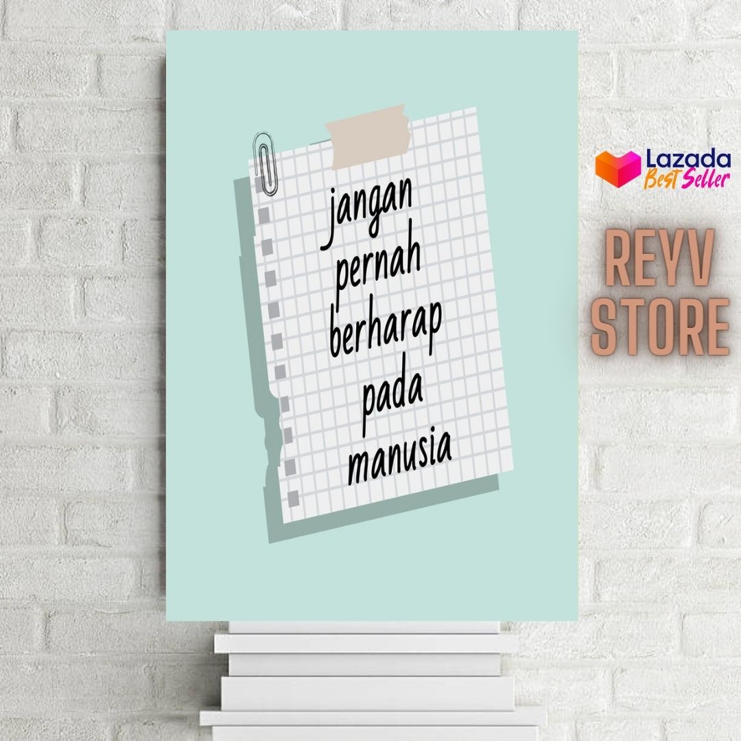 Hiasan Dinding Kamar Quote Motivasi - Dekorasi Rumah / Hiasan Dinding