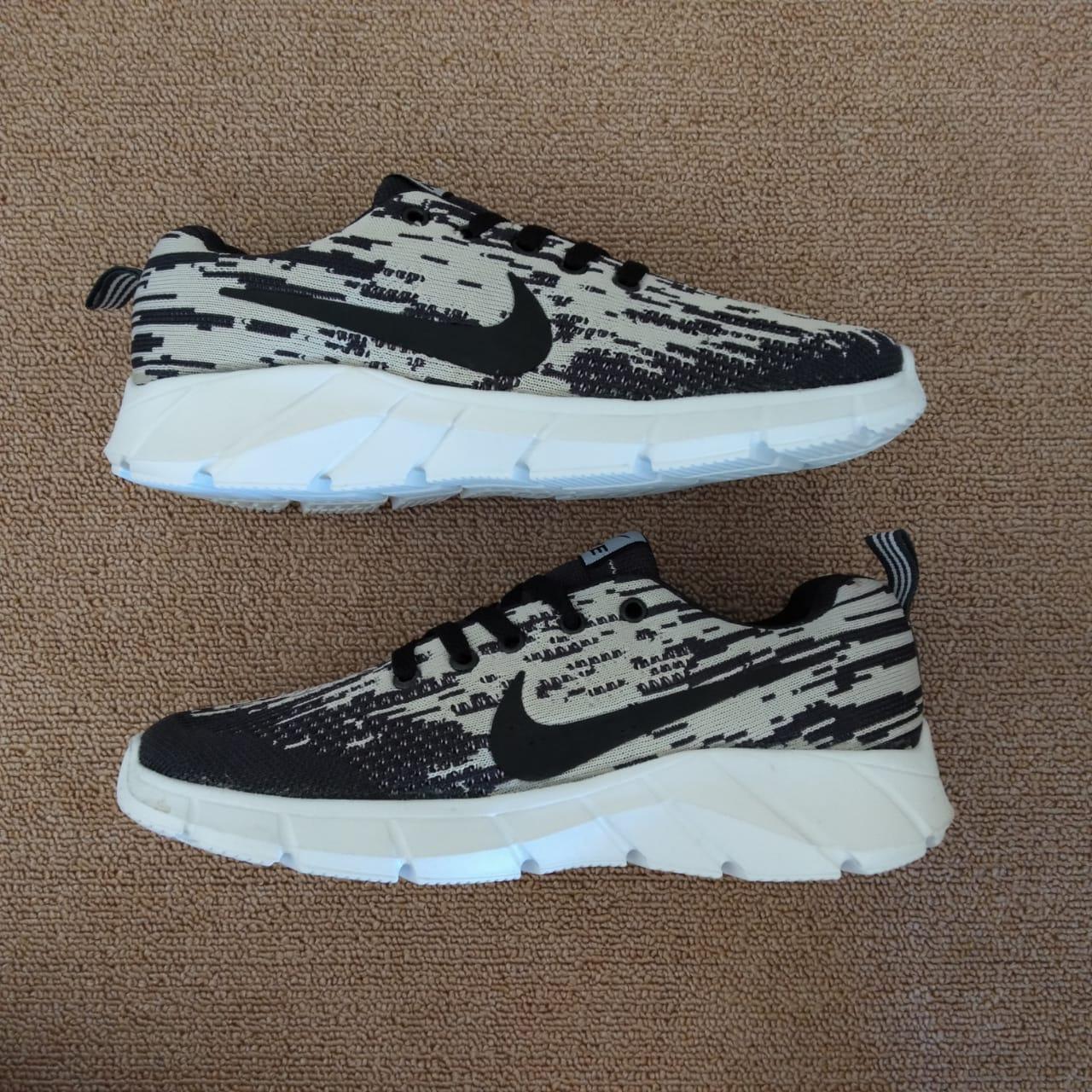 Sepatu nike999_flyknite new racer Hitam abu sepatu casual sepatu sneakers sepatu sekolah sepatu kerja sepatu olahraga fashion pria bisa bayar ditempat COD