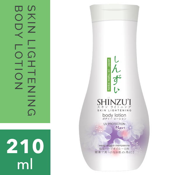 Shinzui Shinzu'i Myori Skin Lightening Body Lotion 210 mL Lazada