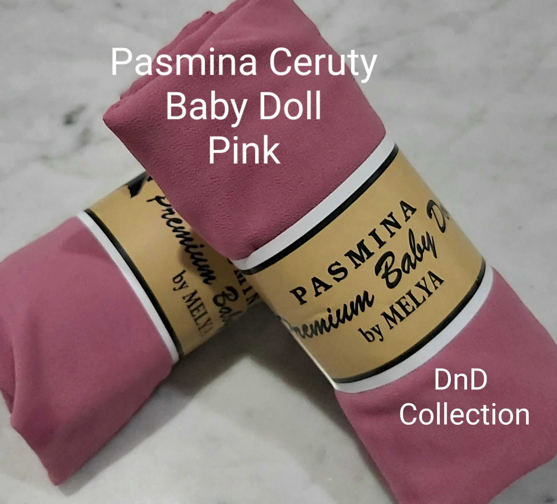 DnD - (Bayar Ditempat) Hijab Pasmina Ceruty Baby Doll Kualitas Premium