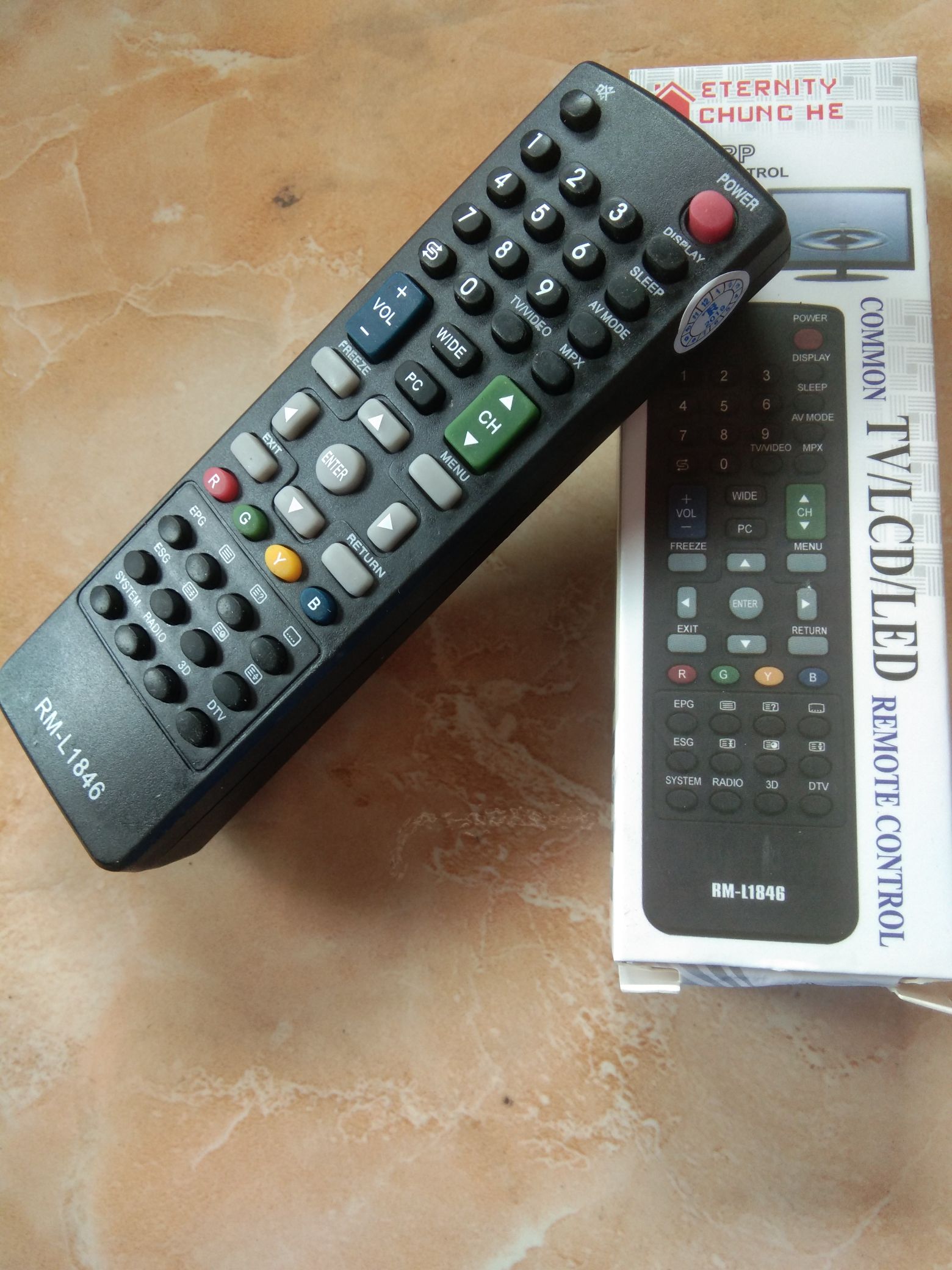 Remot Tv Sharp LCD LED Langsung Pakai 