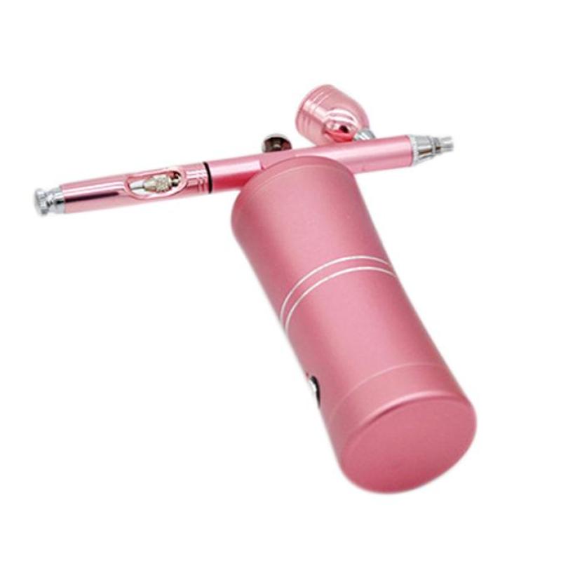 Multi-Function Rechargeable Air Spray Airbrush Kit 0.3 Mm Nozzle Oxygen Sprays Sprayer Can Be Used For Beauty Hydrating Nail Tattoos Cake Industrial Inkjet Eu Plug