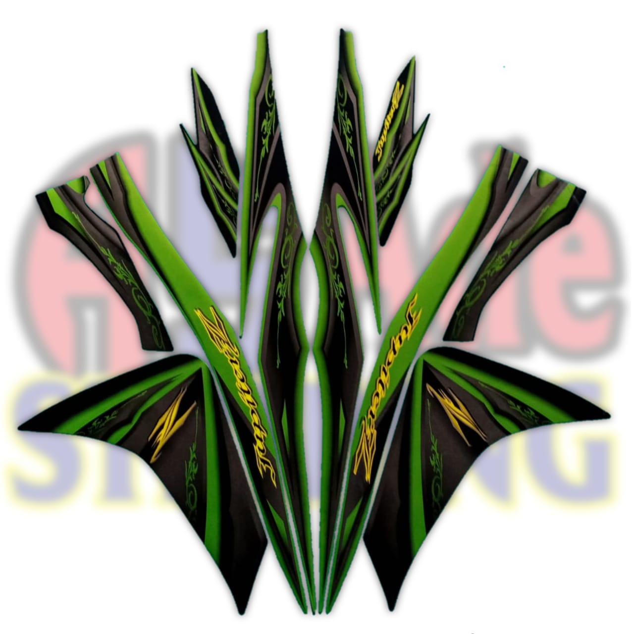 STIKER STRIPING LIS LES BODY MOTOR YAMAHA JUPITER Z ROBOT 2010 STANDAR FULL SET Lazada Indonesia