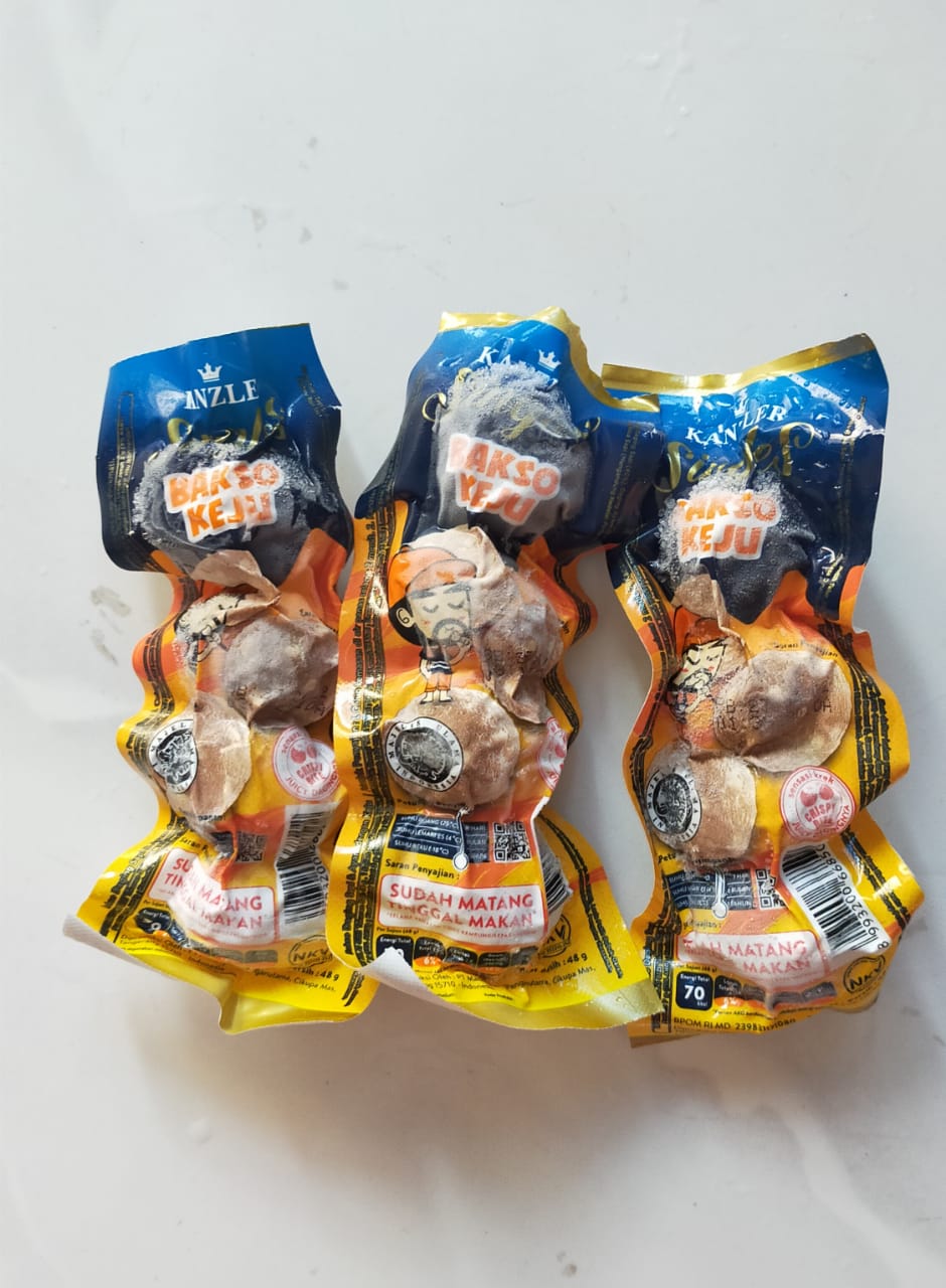 New Kanzler Baso Singles 3 Pcs Baso Keju 48 Gr Lazada Indonesia