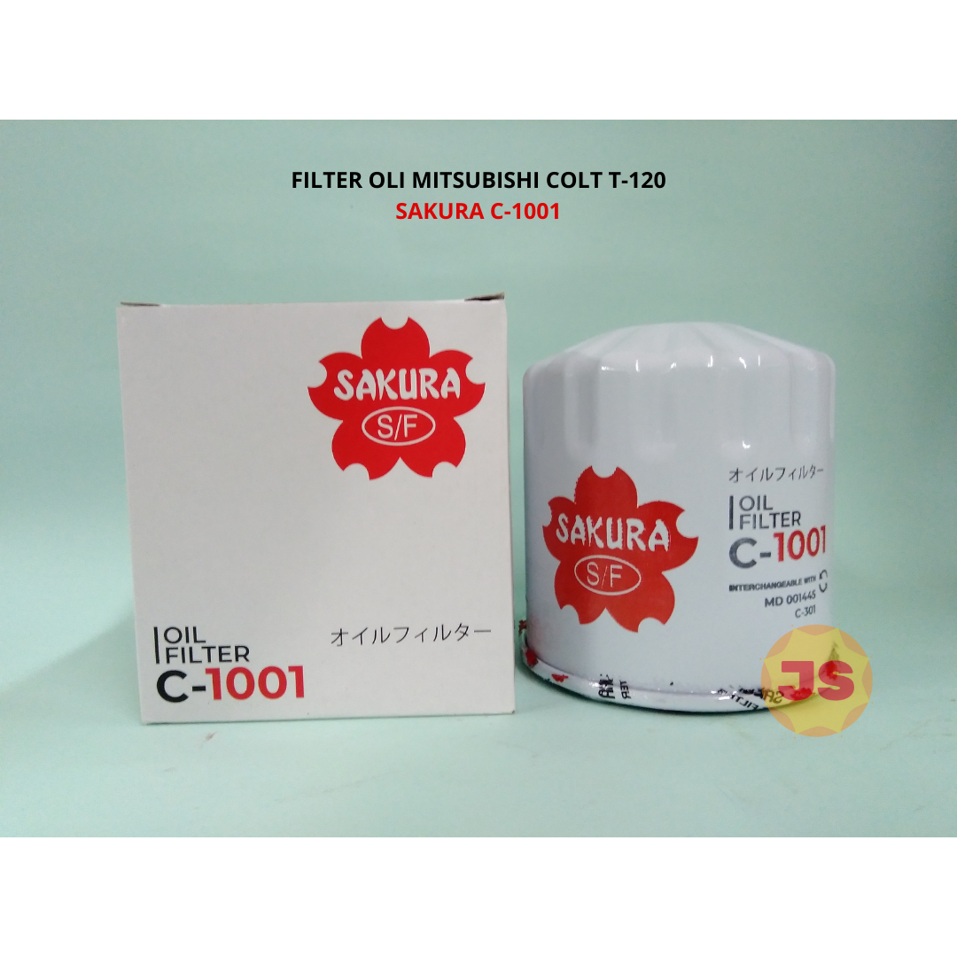 FILTER OLI MITSUBISHI COLT T120 - SAKURA C1001 | Lazada Indonesia