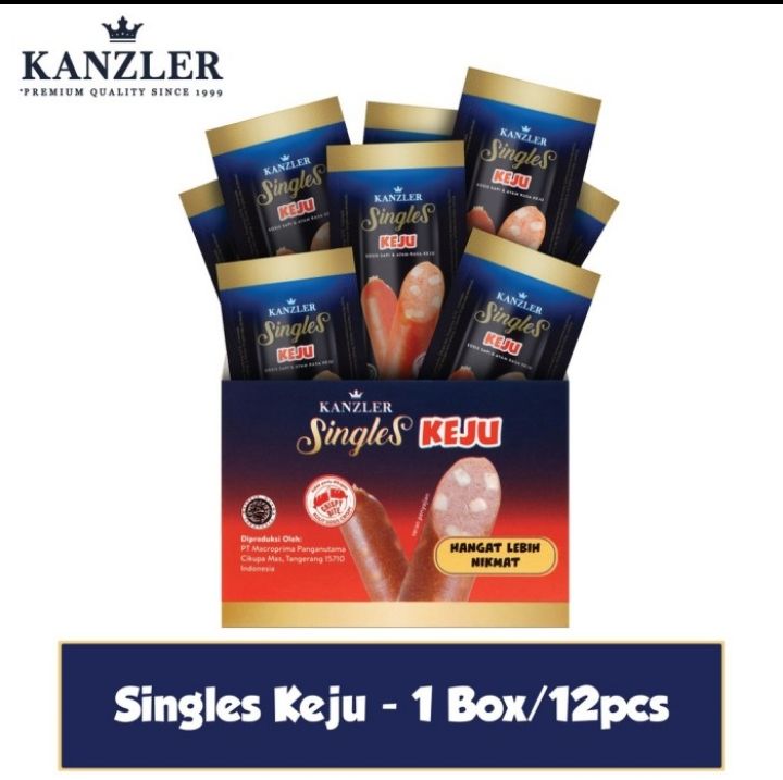 Ready Kanzler Singles Keju 12 Pcs 1box 1kg Limited Edition Lazada