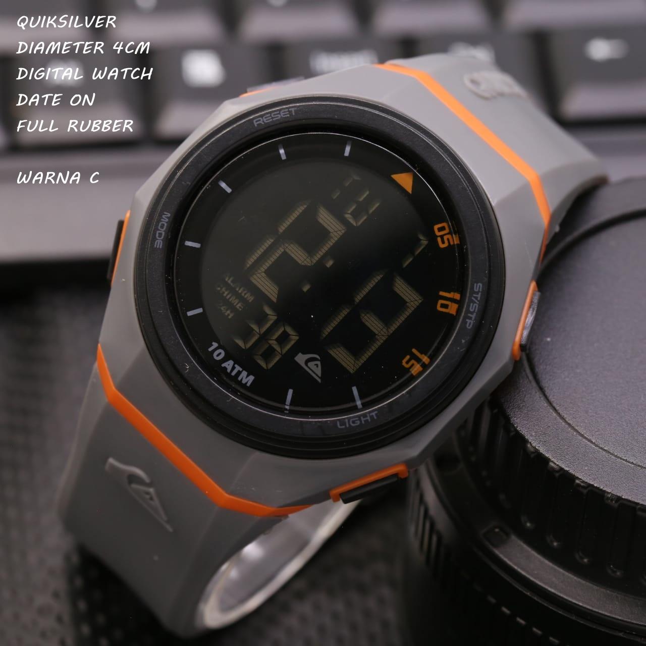 JAM TANGAN QUIKSILVER DIGITAL FULL RUBBER/KARET