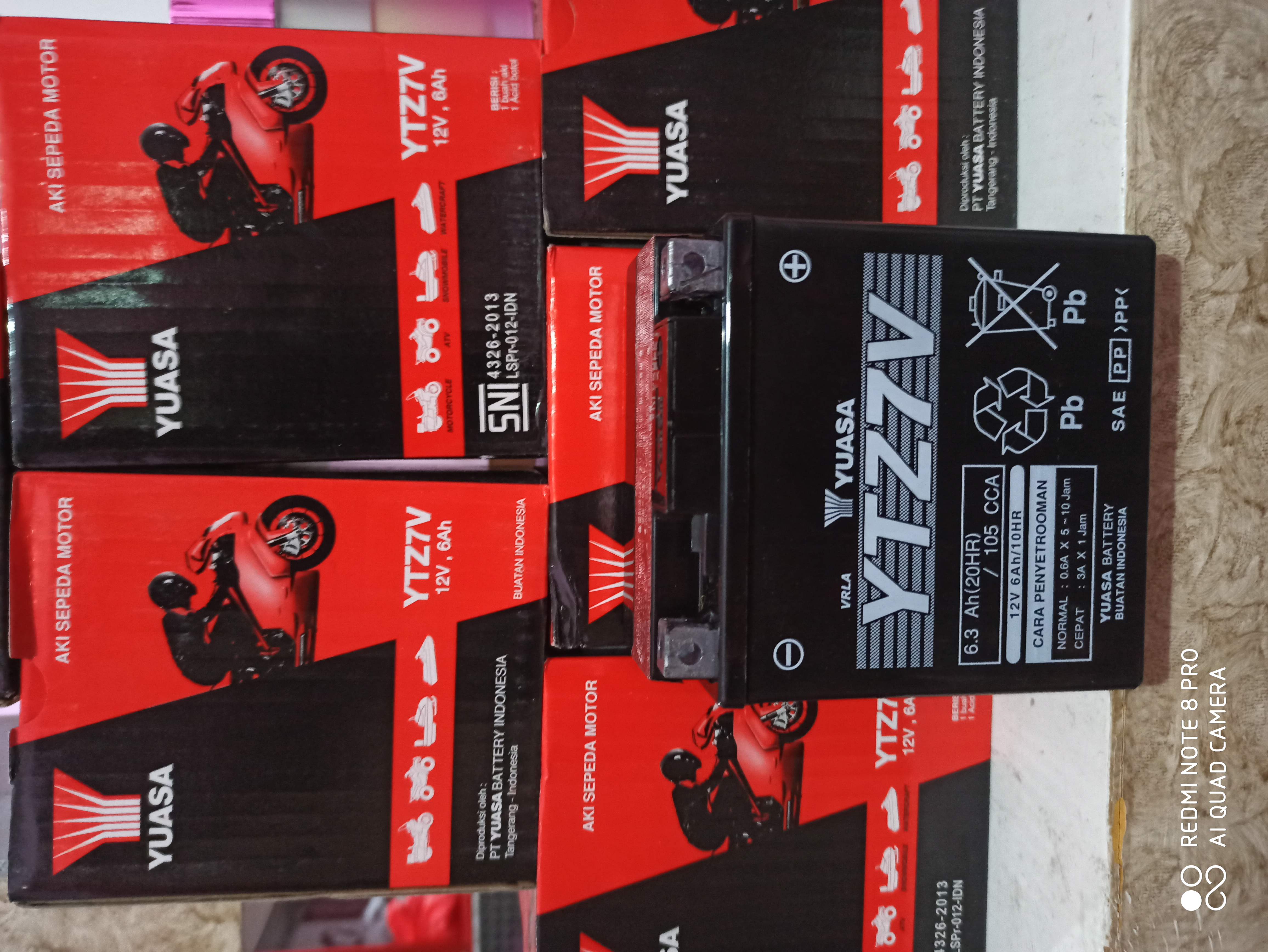 AKI KERING YTZ7V MERK YUASA,AKI YUASA YAMAHA NMAX AKI YUASA YAMAHA