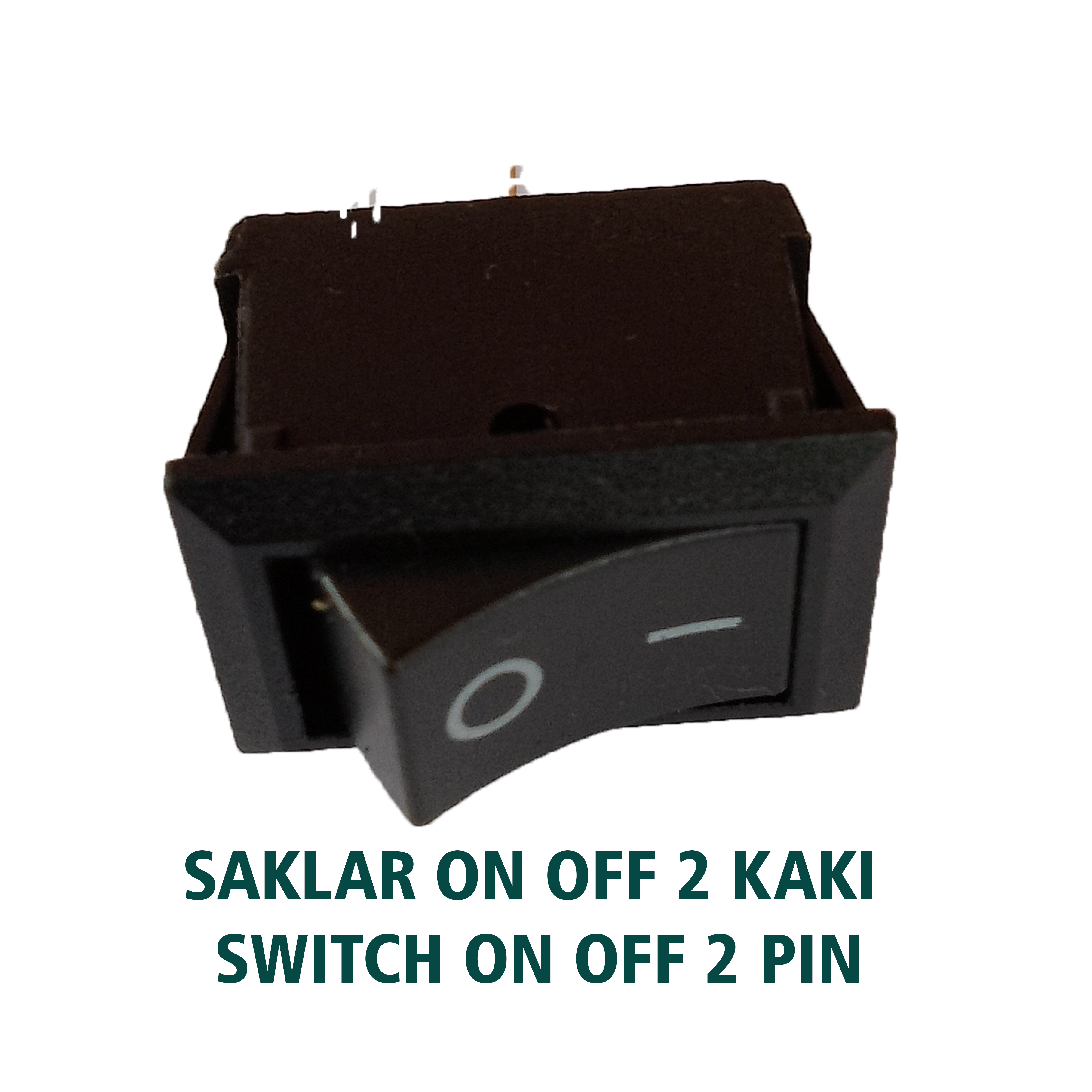 SAKLAR ON OFF 2 KAKI SWITCH ON OFF 2 PIN | Lazada Indonesia
