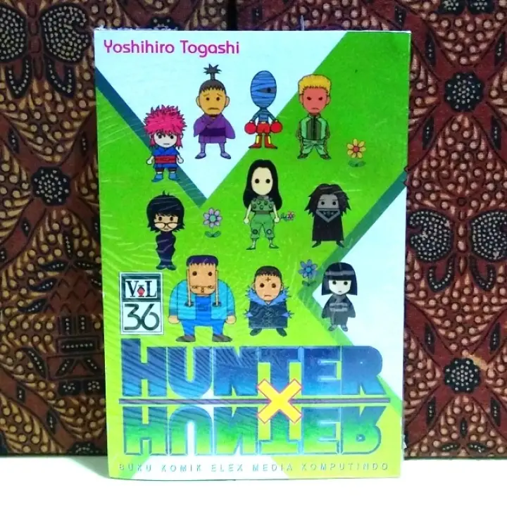 Siap Kirim Komik Hunter X Hunter Vol 36 Limited Lazada Indonesia