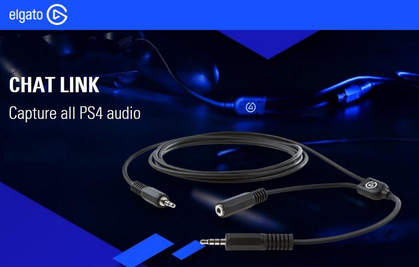 Elgato CHAT LINK Capture all PS4 audio