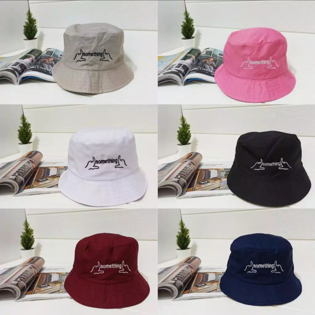 DUADUAPERTUJUH - TOPI BUCKET KOREA TOPI BUCKET BOLAK BALIK TOPI RING ...