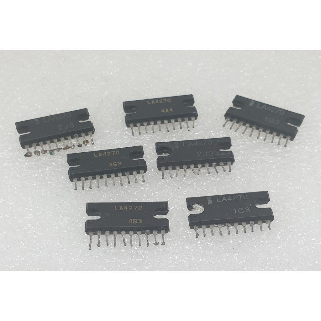 IC LA4270 LA 4270 6 W Dualchannel Power Amplifier Lazada Indonesia