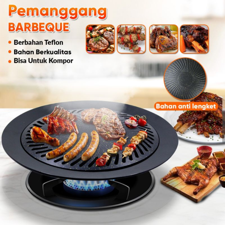 Pemanggang Electric Bbq Grill Set ALLTREK Set Alat Pemanggang BBQ Grill  ESTER Outdoor Portable