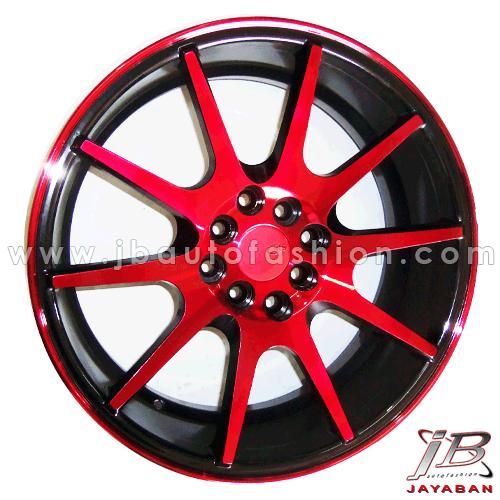 Velg racing ring 17 inch Rep. ADV-R H8 mobil Spin, Sirion, Datsun