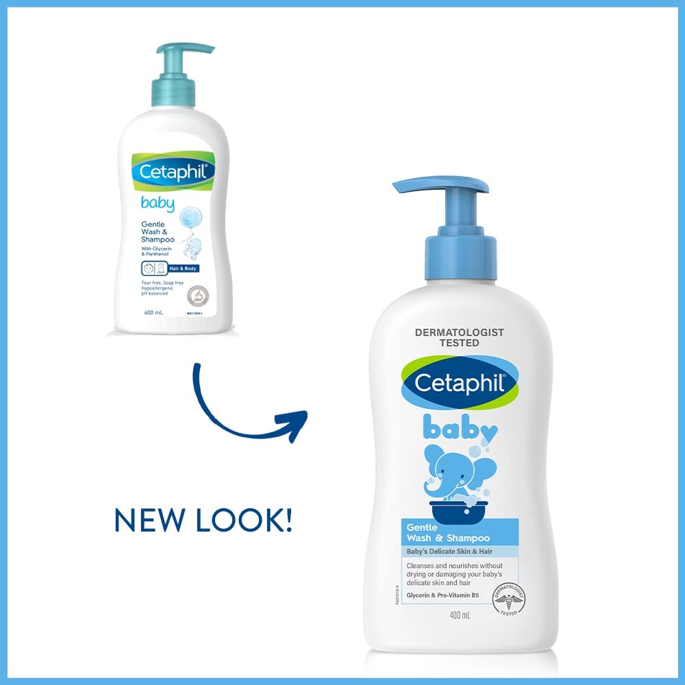 Cetaphil Baby Gentle Wash & Shampoo 400ml Lazada Indonesia