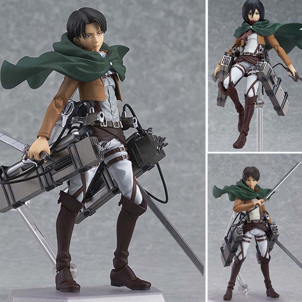 attack on titan action figure levi
