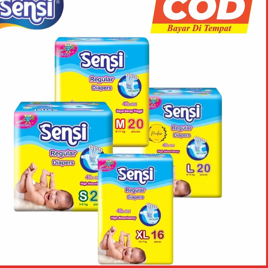 Sensi Pampers Popok Bayi Lembut Tebal All Variant / Pempes Pempers