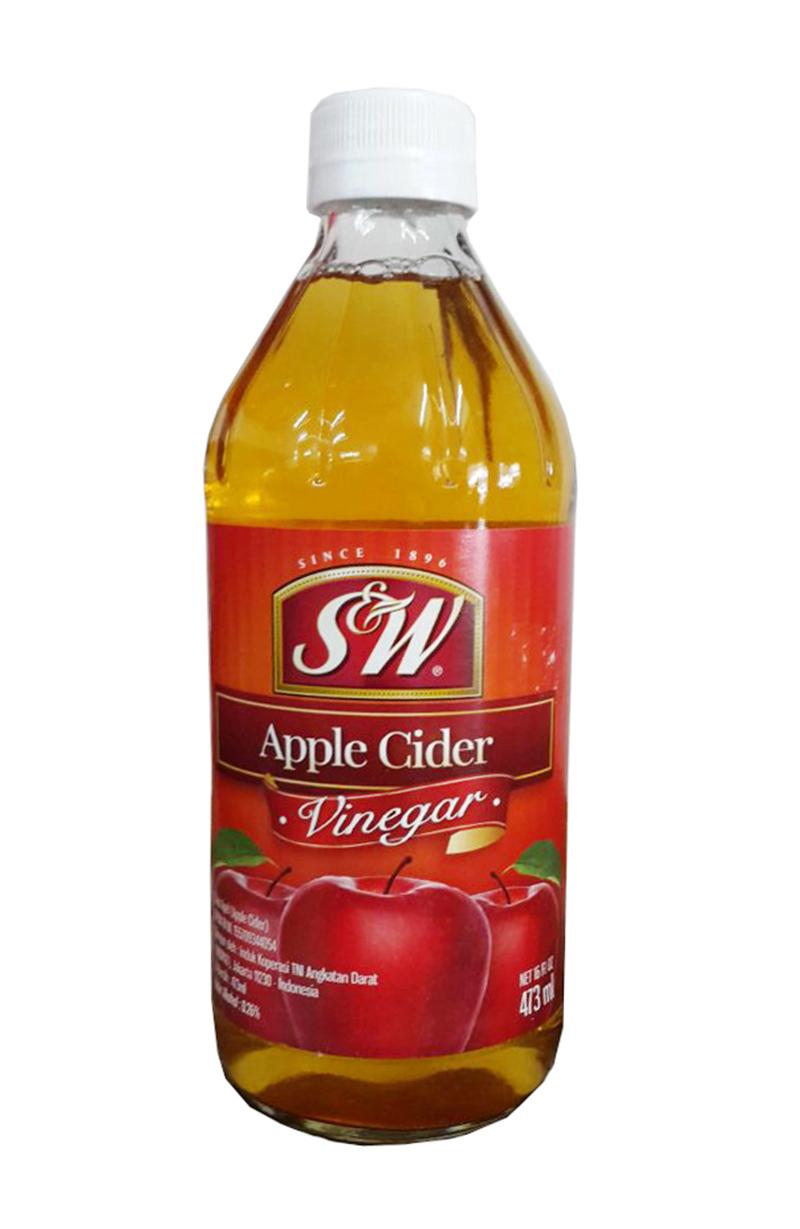 Bahan Dasar / Bumbu Masakan / Bumbu Resto / Penyedap Rasa / SW Apple Cider Vinegar / Cuka Apel 473ml