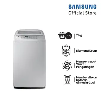 Samsung Mesin Cuci Top Loading dengan Diamond Drum