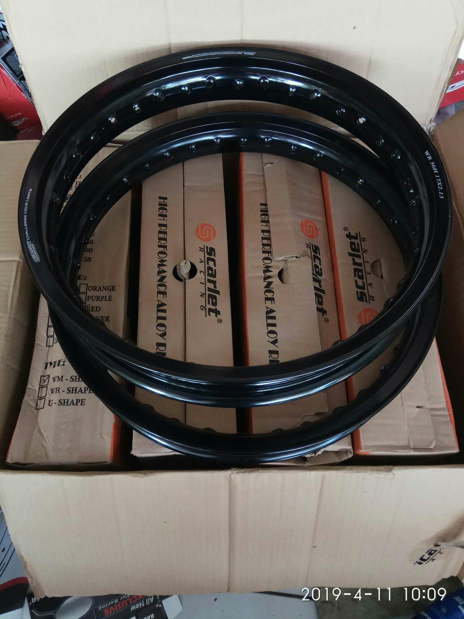 velg jari jari ring 17 lebar 185 /215x17 merek scarlet racing kualitas terbaik almuniaum alloy rim